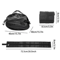 Large Foldable Shopping Bag Reusable Eco Bag Grocery Package Beach Toy Storage Bags Shoulder Cat Lemon Printing Pouch Tote Pouch 5