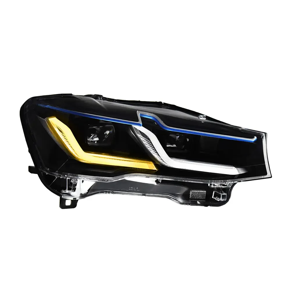 Feux de voiture pour BMW Bery F25 2014-2017 Projecteur de lumière de sauna LED Lens2014-2017 tage F26 Lampe frontale Drl Accessoires automobiles