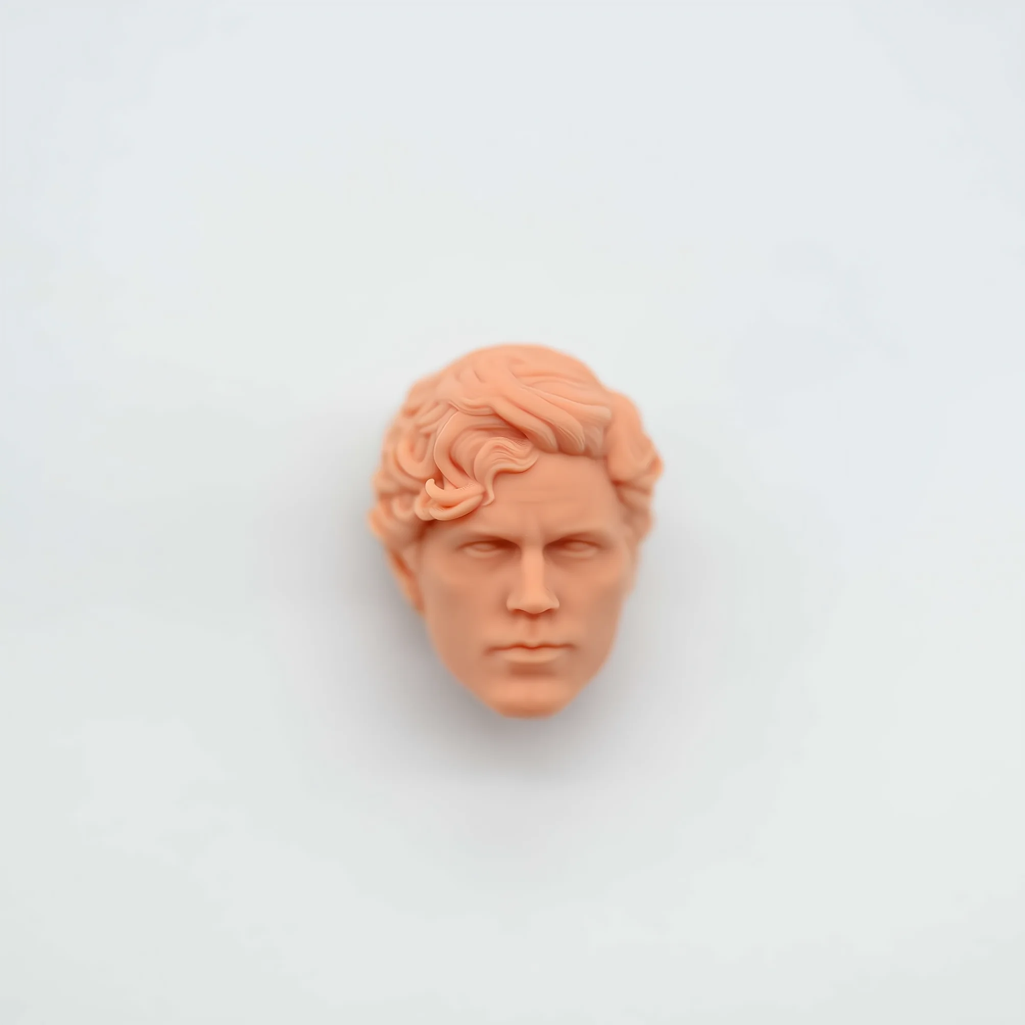 

HL1261 Customized 1/18 1/12 1/10 Chris P Star L Peter J Q Unpainted Head Sculpt for 3.75" 6" 7" Figure SHF ML Mafex Mez NECA Mcf