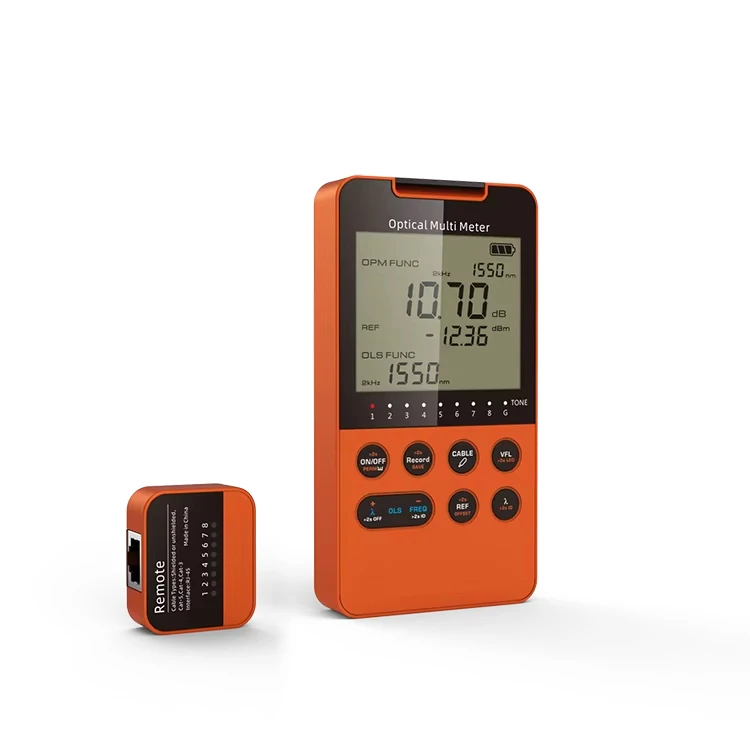7-in-1 Optical Multi-meter 1310/1550nm Power Meter with VFL for Fiber Network