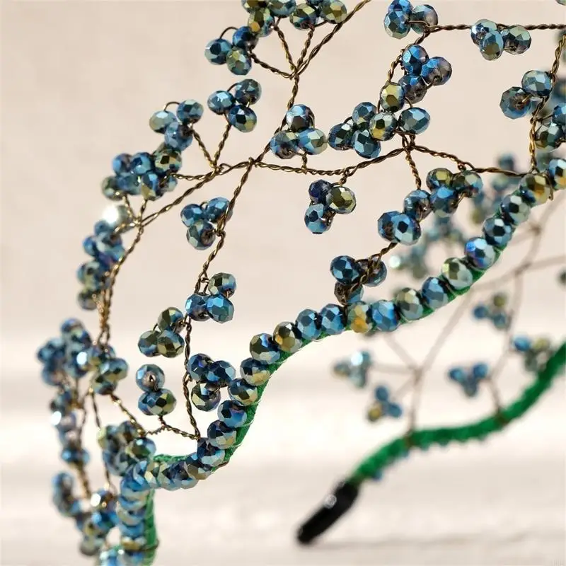 

39BC Rhinestones Hairbands for Makeup Casual Wear Birthday Party Photo Props Headwear Casual Accessories