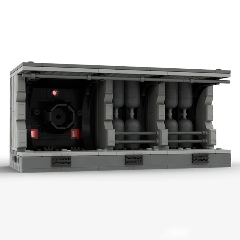 

Star Movies Model MOC Building Bricks Space Station Computer Room Scene Modular Technology Children Toys Suit Holiday Assemble