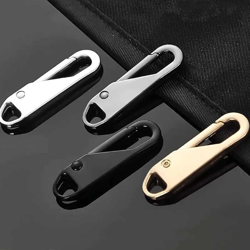 5 قطعة سحاب معدني عالمي سحب استبدال إصلاح فوري سستة رئيس مجتذب لأكياس الملابس DIY الخياطة سستة المتزلجون #3