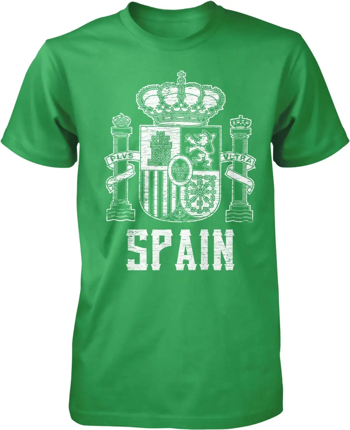 Escudo de armas de España más camiseta de hombre Imperial Ultra Royal Crown HOOD_00233