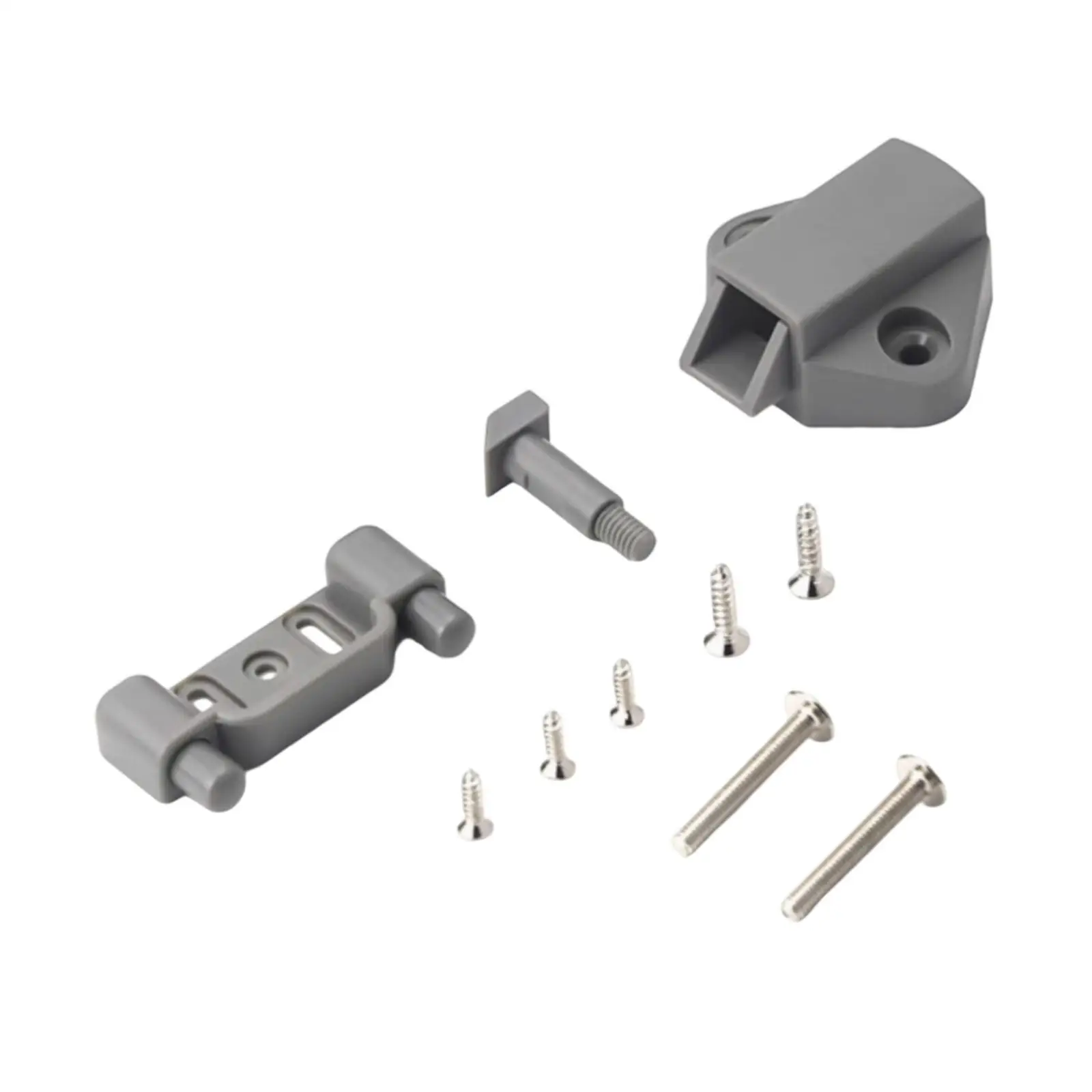 

Keyless Cabinet Lock RV Cabinet Lock Drawer Latch Push Button Latch with Accessories for Drawers Yachts Vessel Desks