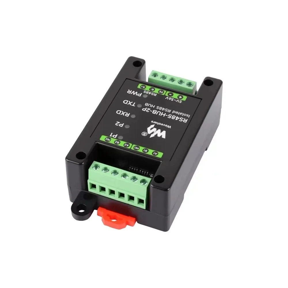 Industrial Grade RS485 Hub Repeater Module Signal Isolation Cascade Networking Serial Converter Automation Data Extension