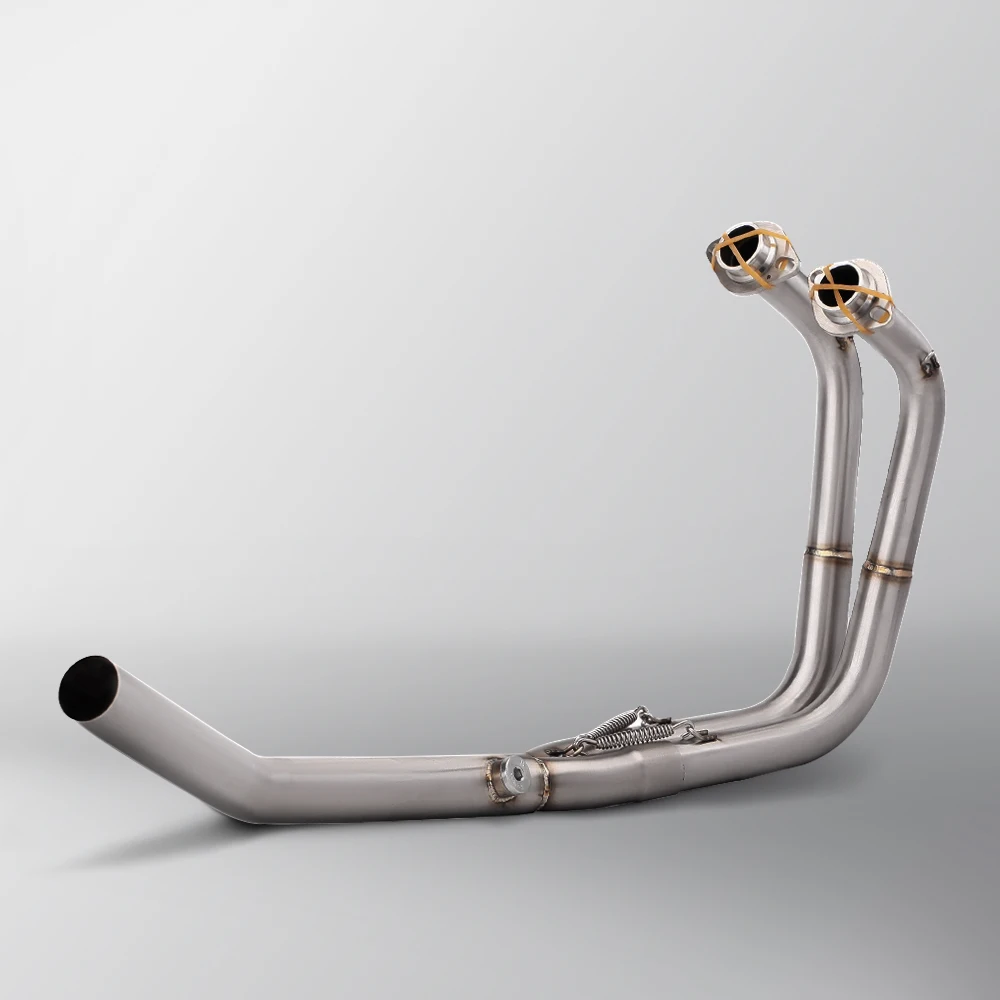 

Полная выхлопная система мотоцикла, гоночная линия, выхлопная труба оригинального положения, звено трубы 2017-2022 для kawasaka z400 Z400 ninja400