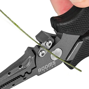 Booms Fishing G5F7 Angelzange und Fischgreifer, zusammengesetztes Werkzeugset mit Lanyard-Hülle, rostfrei, korrosionsbeständig, sicher für Fische – Detail 5