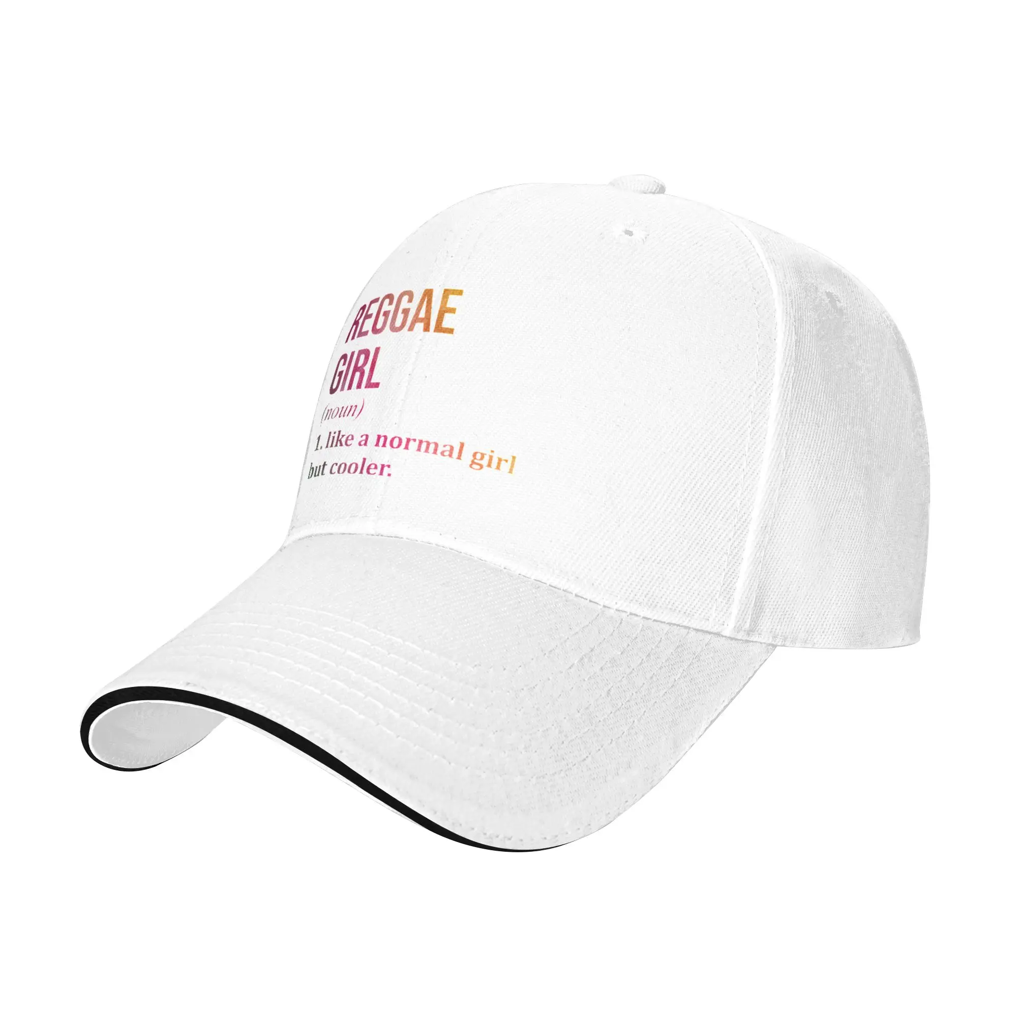 Reggae Girl Definition Reggae in Watercolor Gift For Children Men Women A Baseball Cap Hat