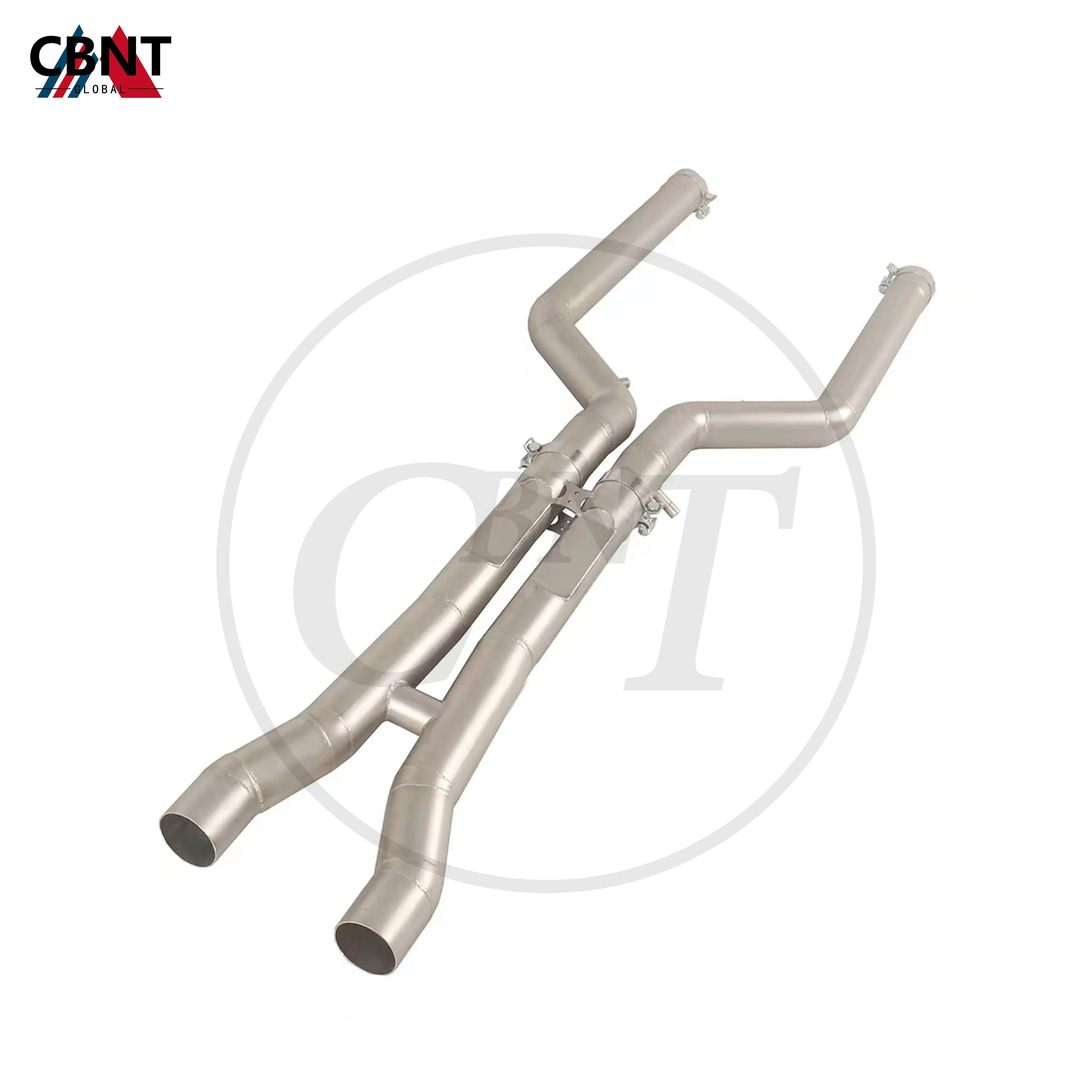 CBNT Exhaust Pipe Middle Pipe for BMW F9X M8 4.4T 70mm/2.75inches Mid Pipe SS304 Stainless Steel Quality Tuning Exhaust Systems