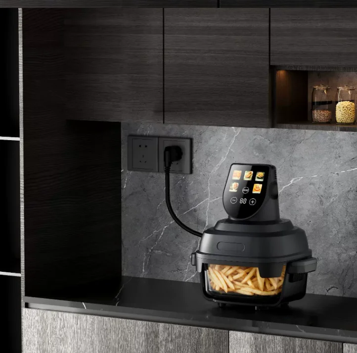 forno-elettrico-combinato-con-friggitrice-ad-aria-e-doppio-vaso-in-vetro-grande-capacita-schermo-touch-intelligente