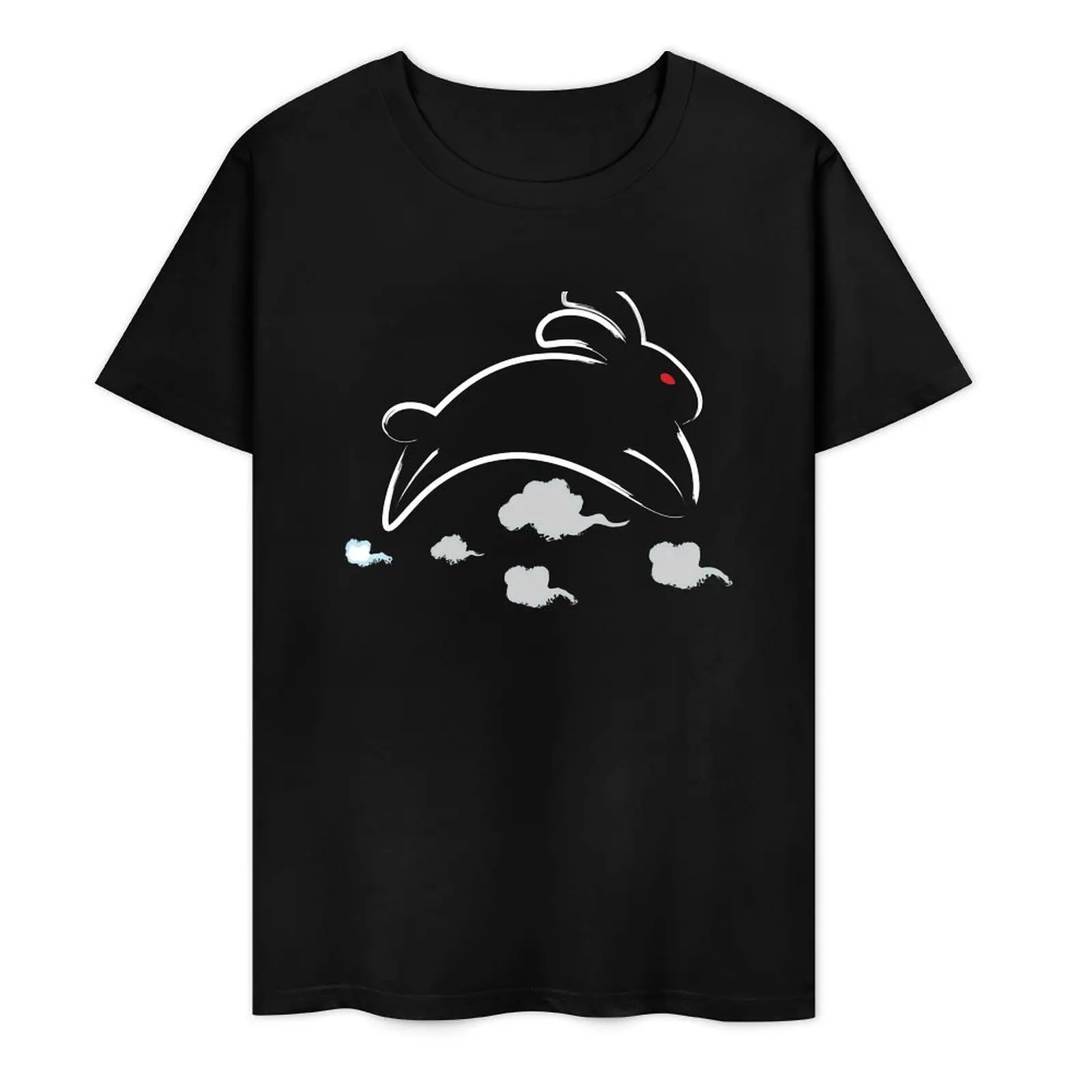 Rabbit in the sky T-Shirt quick drying essential t shirt blanks graphic tee shirt mens graphic t-shirts anime