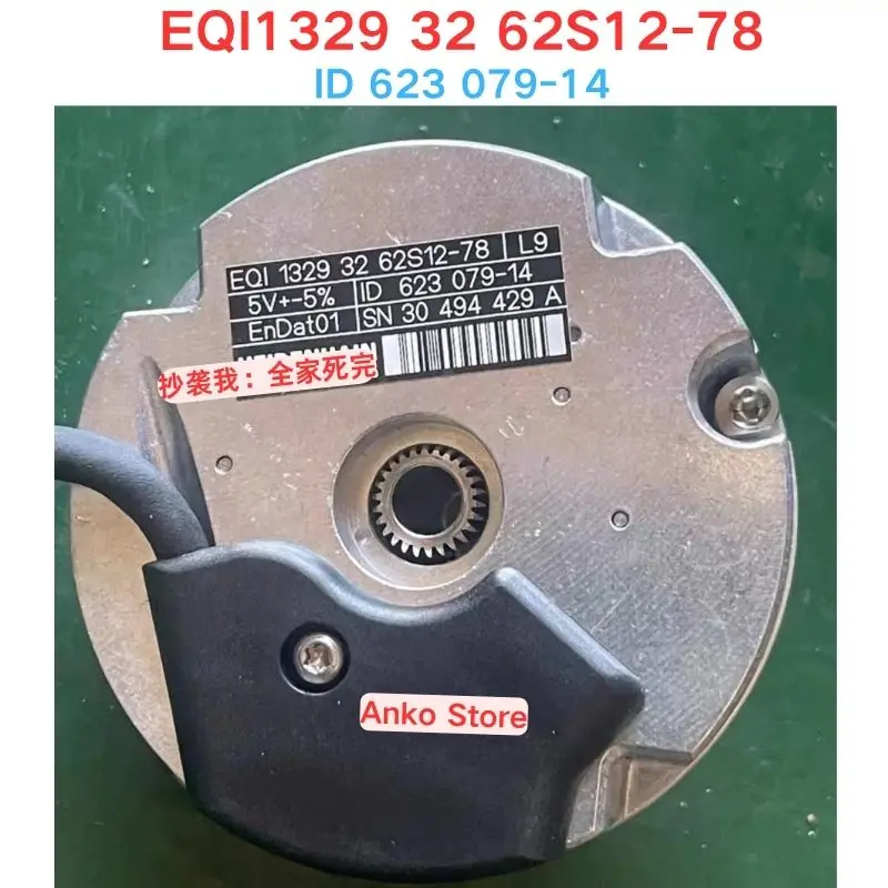 

Second-hand test OK ，EQI1329 32 62S12-78 ID 623 079-14 Encoder