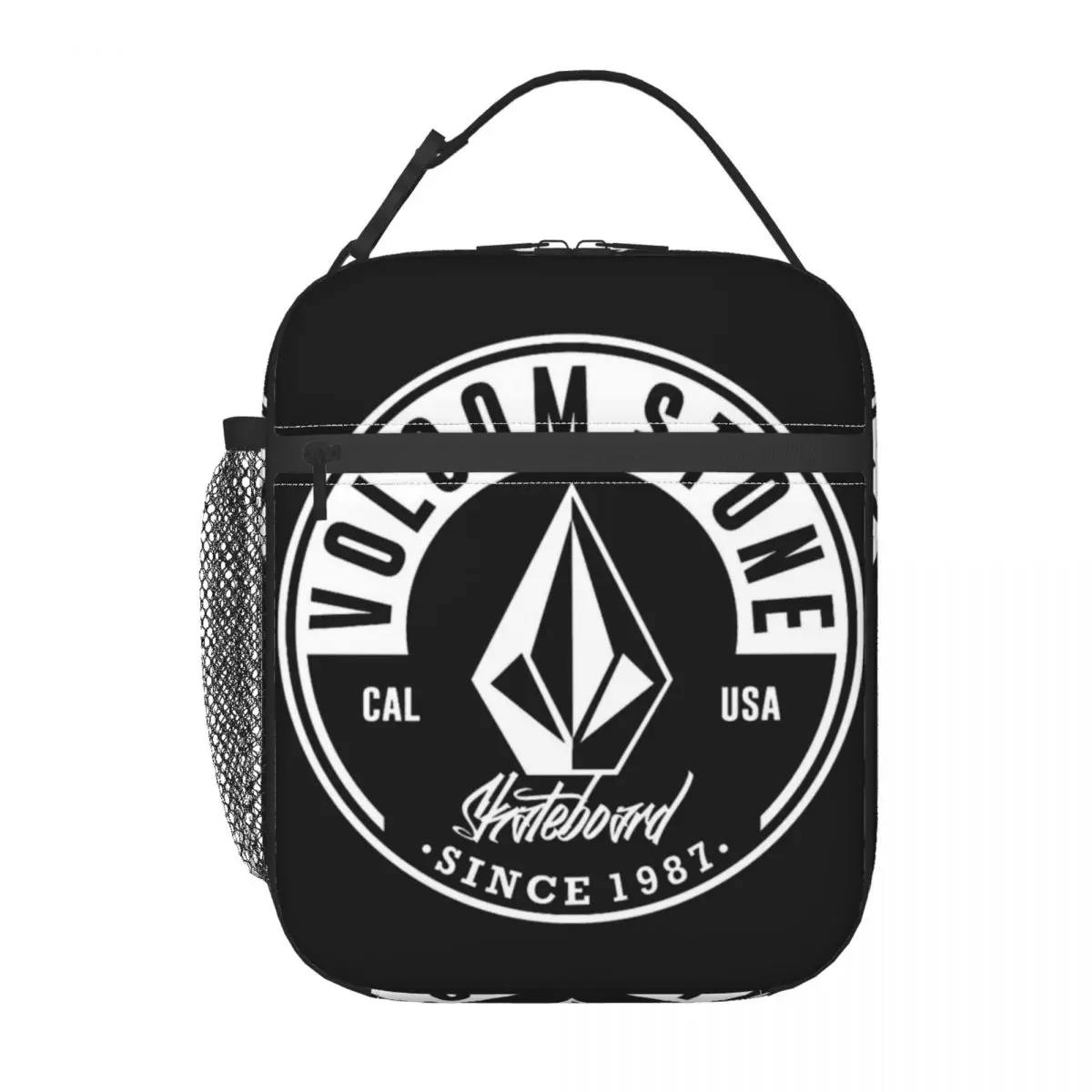 Volcom-Bolsa de almuerzo aislada con logotipo Merch para oficina, contenedor de alimentos, fiambreras térmicas reutilizables