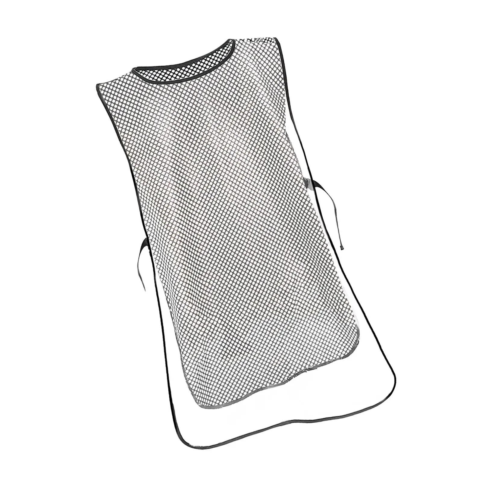 Hair Salon Work Apron Lightweight Transparent Apron for Barber Nail Server