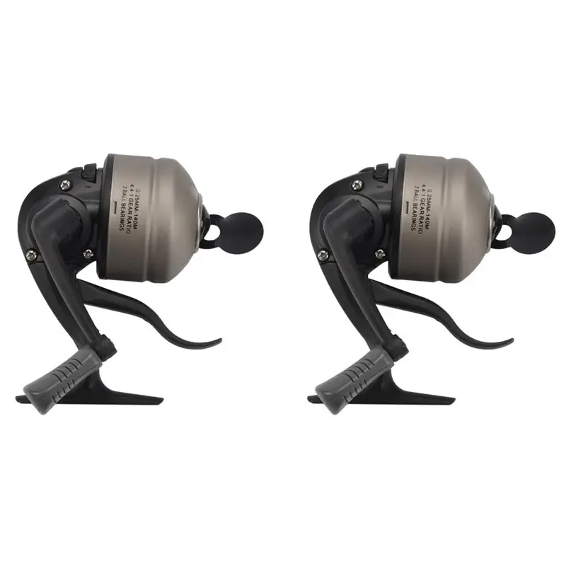 ABUE-2X Black Swallow Spincasting Reel Lure Wheel Fishing Round Fish Reel Fishing Reel Scamper Reel Fish Inner Line