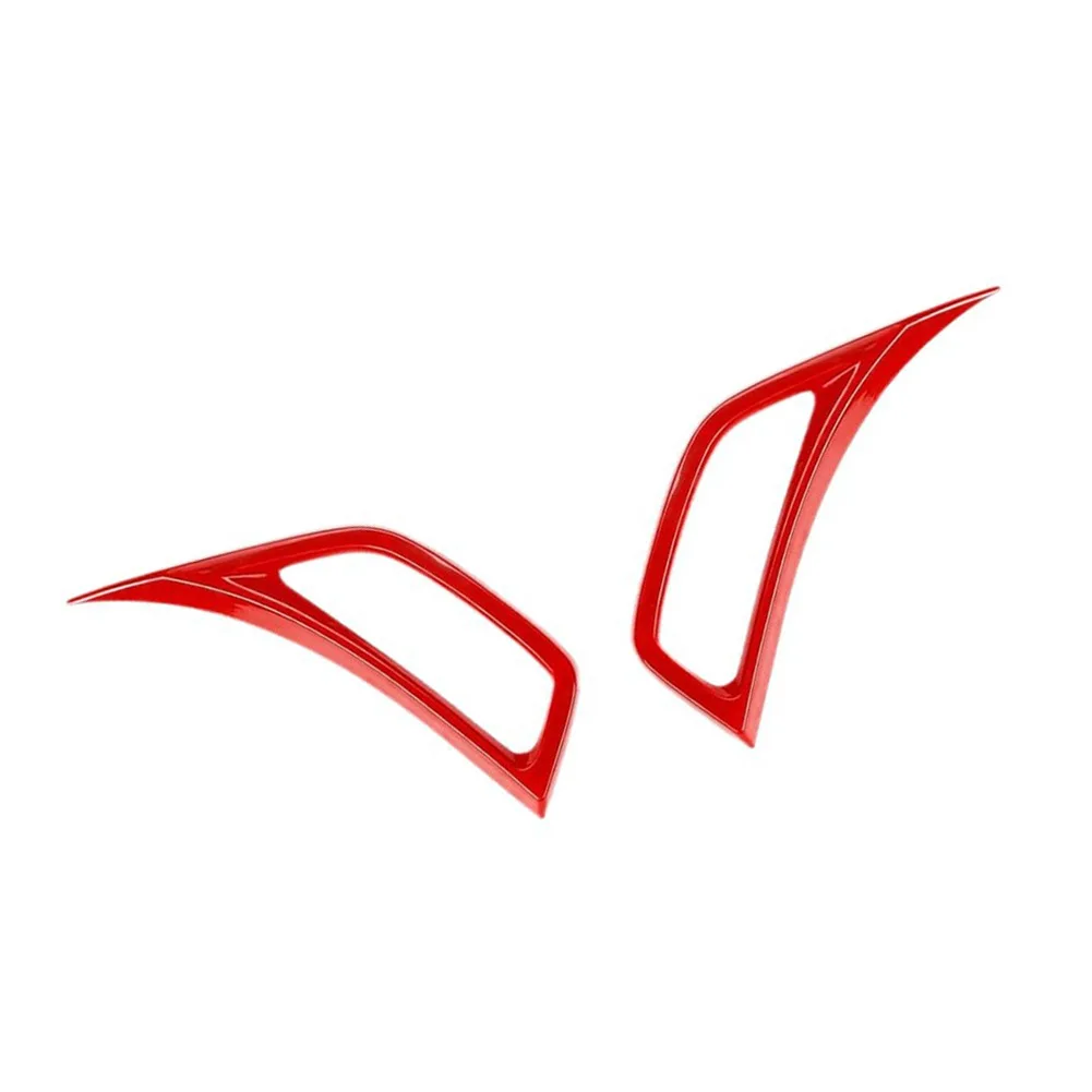 

Vent Cover for Jeep For JL For JT Herdsman 2018-2023 Hood Side Fender ABS Ventilation Panel Black Red 35x10x3cm