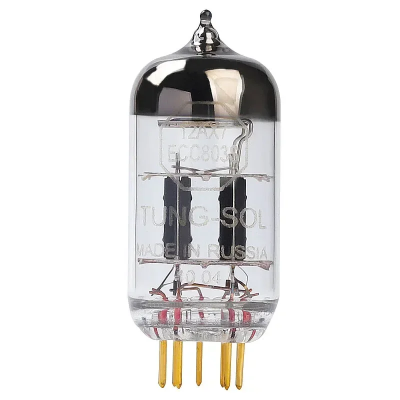 Русский Tissot TUNG-SOL 12AX7 заменяет ECC83 12AX7-B ECC803S 6N4 с золотой игольчатой трубкой, парный ламповый усилитель, Hi-Fi аудио усилитель