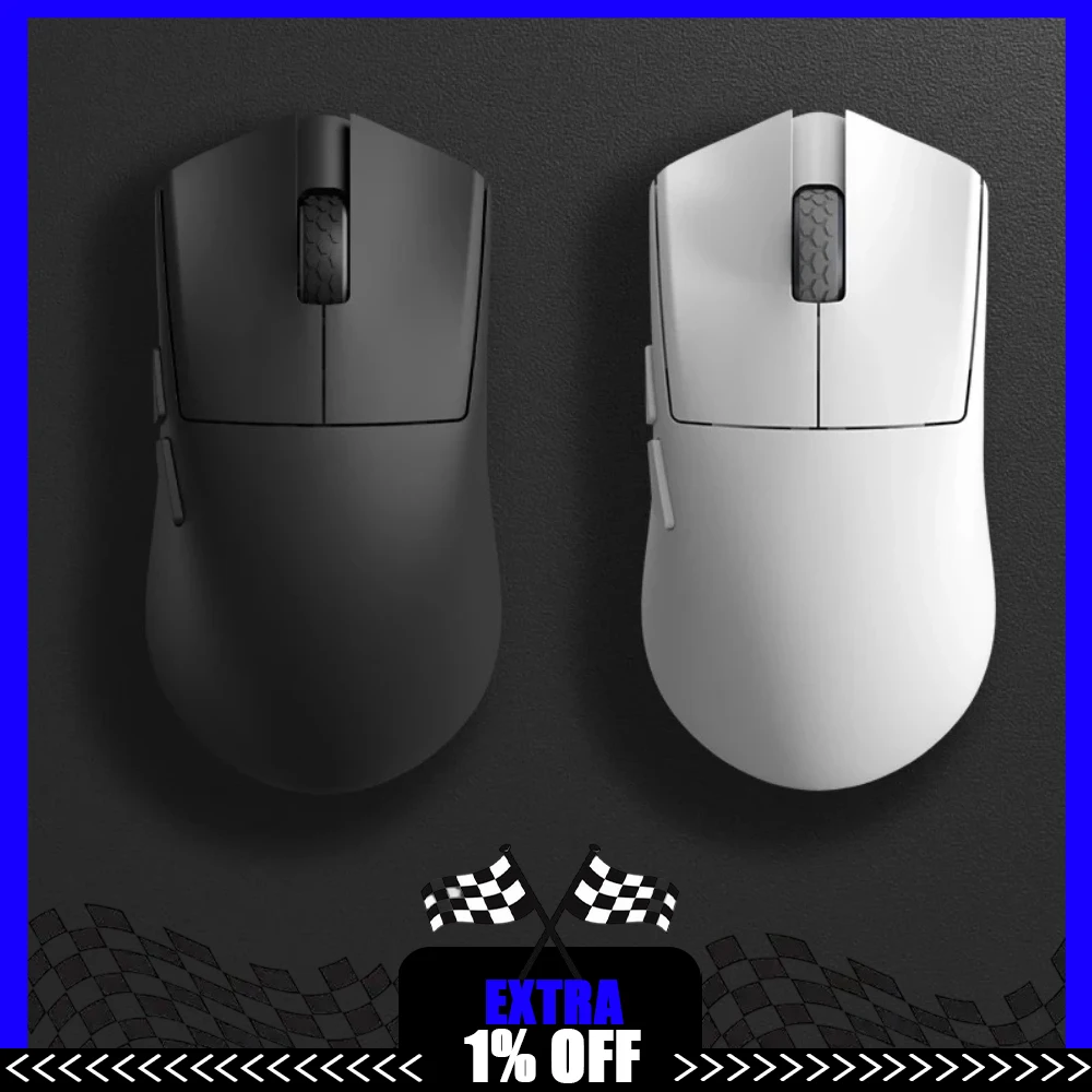 

Darmoshark M3XSPRO Mouse 2.4g Three Mode Smartspeed Wireless 8K 30000DPI PAW3950 45g Lightweight Custom Performance Gaming Mouse