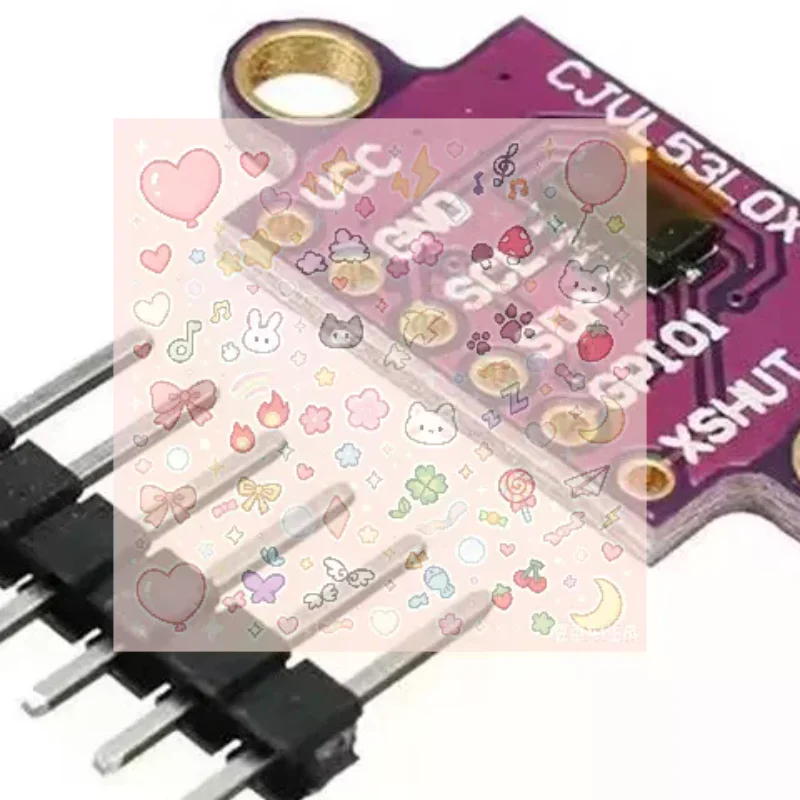 1 Set Breakout 940nm GY-VL53L0XV1 Laser Distance VL53L0X Time-of-Flight ToF Laser Ranging Sensor