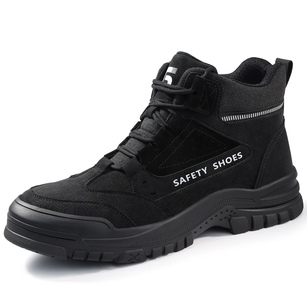 Plus Size 50 Indestructible Shoes Security Boots Steel Toe Shoes Puncture-Proof Work Safety Shoes High Quality Protection Shoes