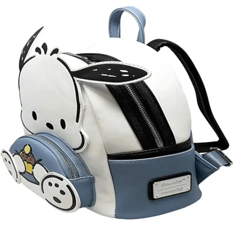 2024 New Loungefly Sanrio Pochacco Cupcake Cosplay Figuraler Mini-rucksack Women's Backpack Purse Children's Backpack Casual Bag