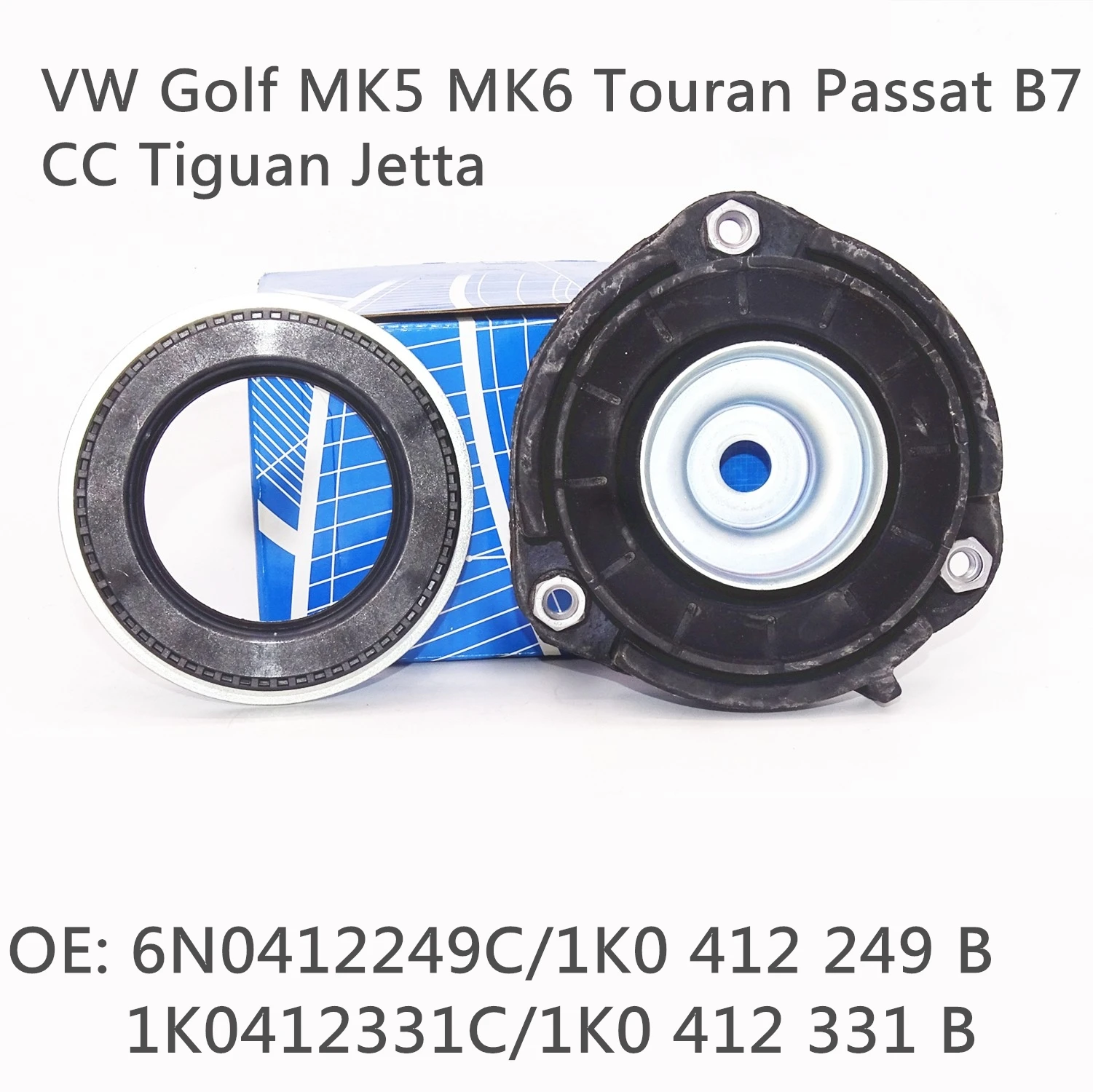 1K0412331 Front Suspension Upper Strut Mount Bearing For VW Golf MK5 MK6 Touran Passat B7 CC Tiguan Jetta Sciricco 1K0 412 249 B