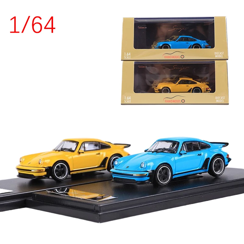 

RM литой под давлением масштаб 1/64 Porsche 930 Singer Turbo модель автомобиля из сплава, модель автомобиля, игровые транспортные средства, игрушки для мальчиков, оригинальная коробка
