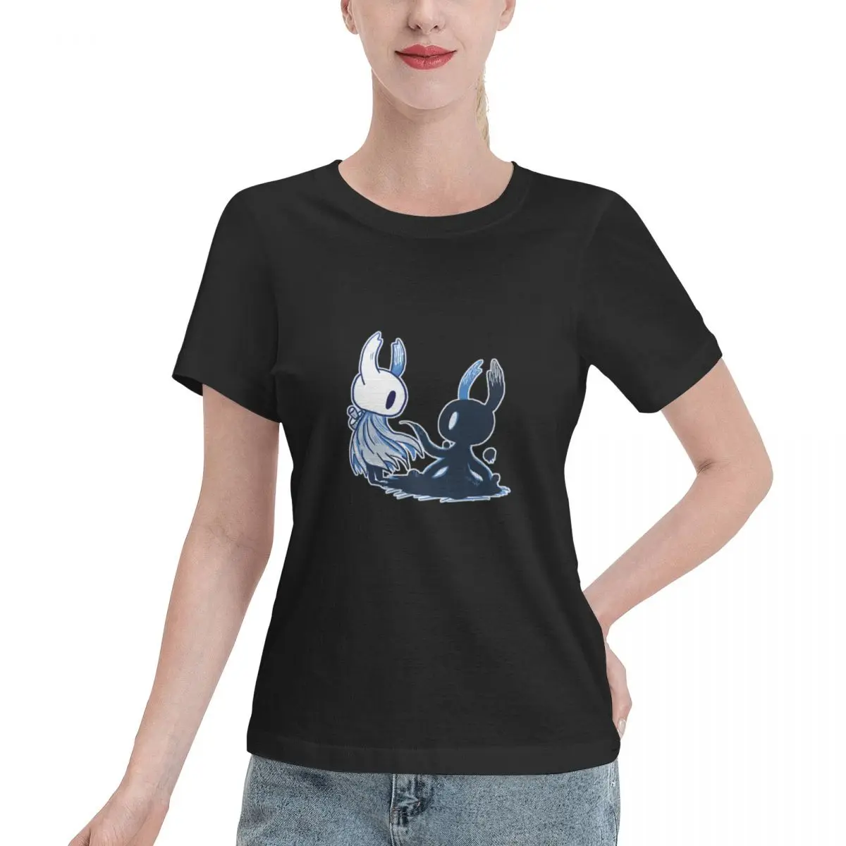 Value Pack Hollow Knight Shade Women's T-shirt Retro Summer Women Top