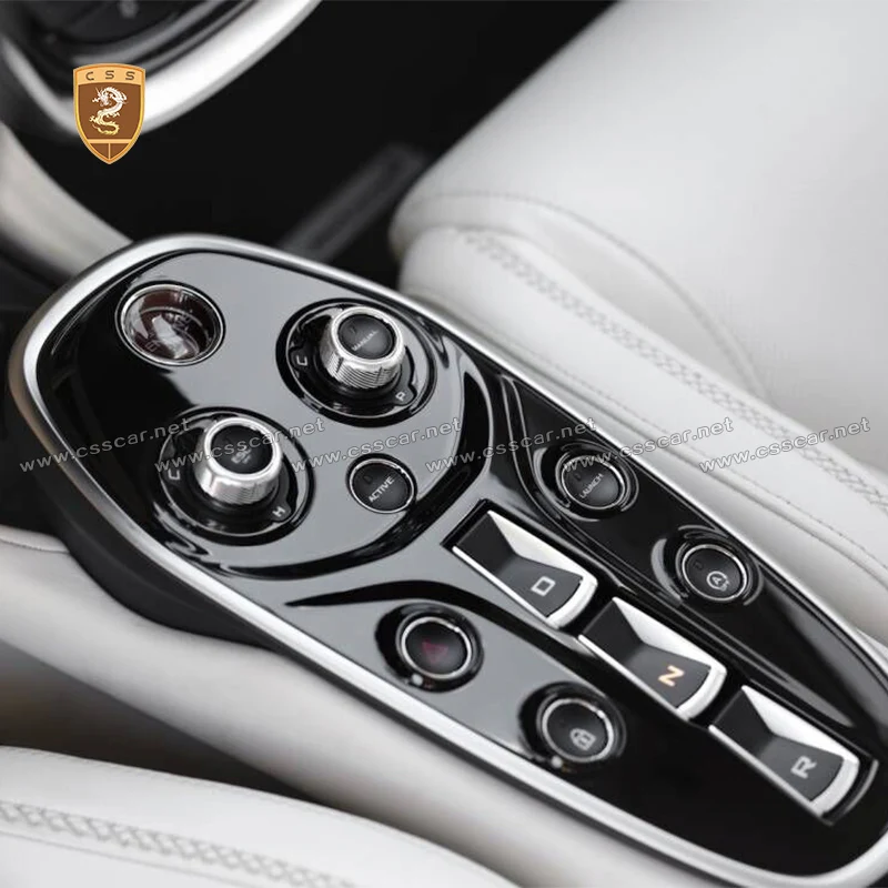 Car Door Sill Scuff Threshold Guard Plate For Mclaren GT OEM Style Dashboard Instrument Meter Display Screen Panel Cover