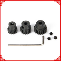 #45 steel 15T/17T/20T teeth 0.8MOD SAFE-φ5mm PINION GEAR w/M2 wrench for  1-10 ARRMA 3s Vorteks Senton Granite Big Rock Typhon
