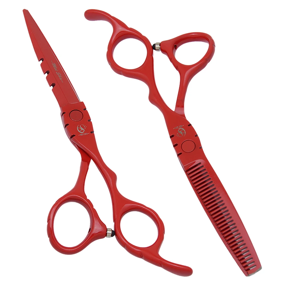 

5.5" 6.0" Professional Hairdressing Scissors Japan 440C Barber Hair Cutting Shears Thinning Scissors Salon Beauty Tools A0065A