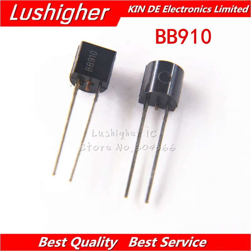 20pcs BB910 910 TO-92 marking: 910 TO92S Varactor Diode New Original