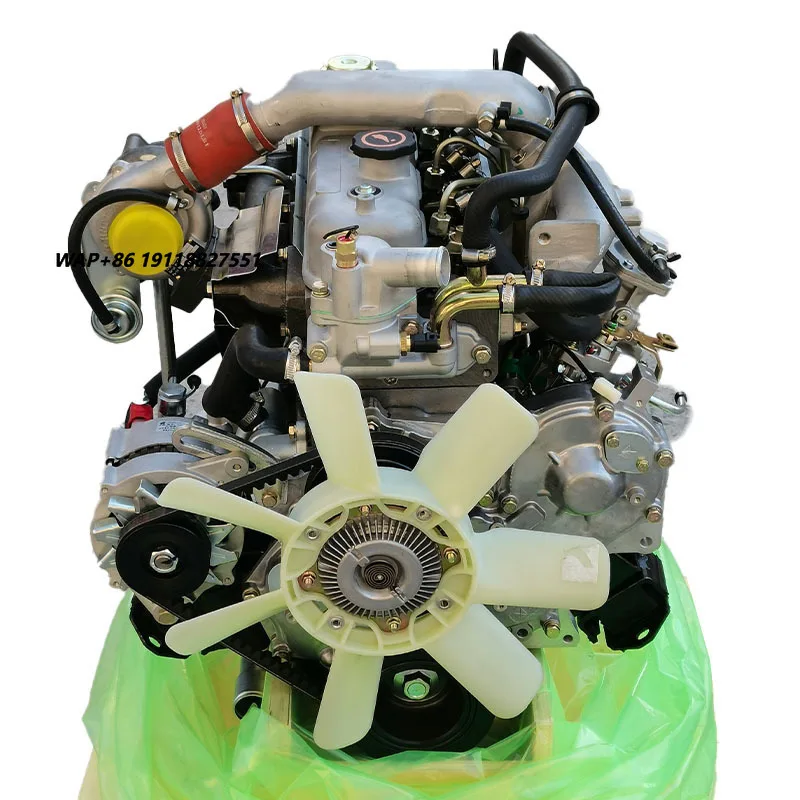 Nuevo Conjunto de Motor Completo JMC 4JB1 4JB1T con Turbina para Camioneta Isuzu, Piezas de Motor Mecánico para Automóviles