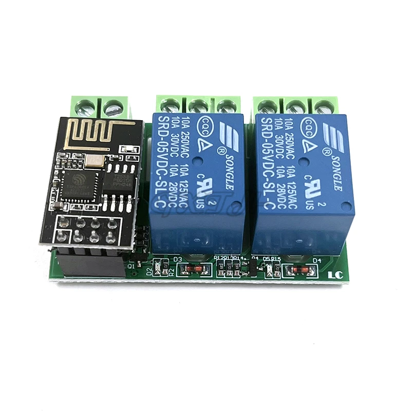 ESP8266 ESP-01/01S WIFI Relay Module DC5V 1 Single Channel Dual Channel For Smart Home APP Control