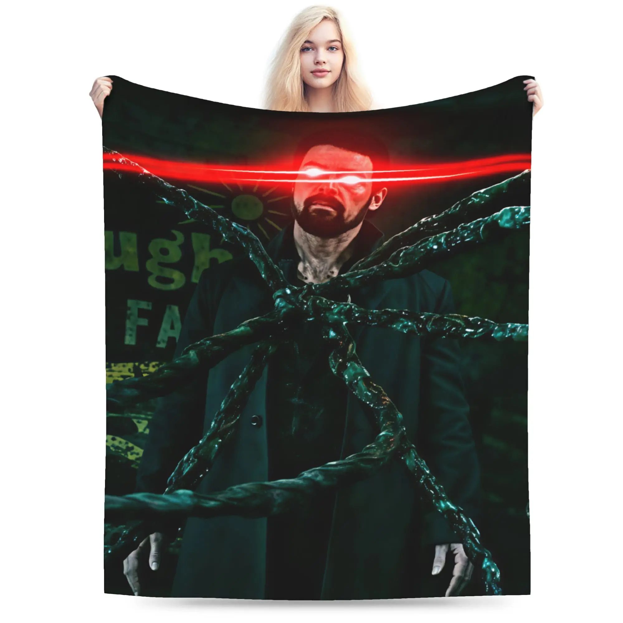 Billy Butcher Blanket Autumn  Soft Cozy Throw Blanket For Adults Living Room Flannel Bedspread Bed Cover