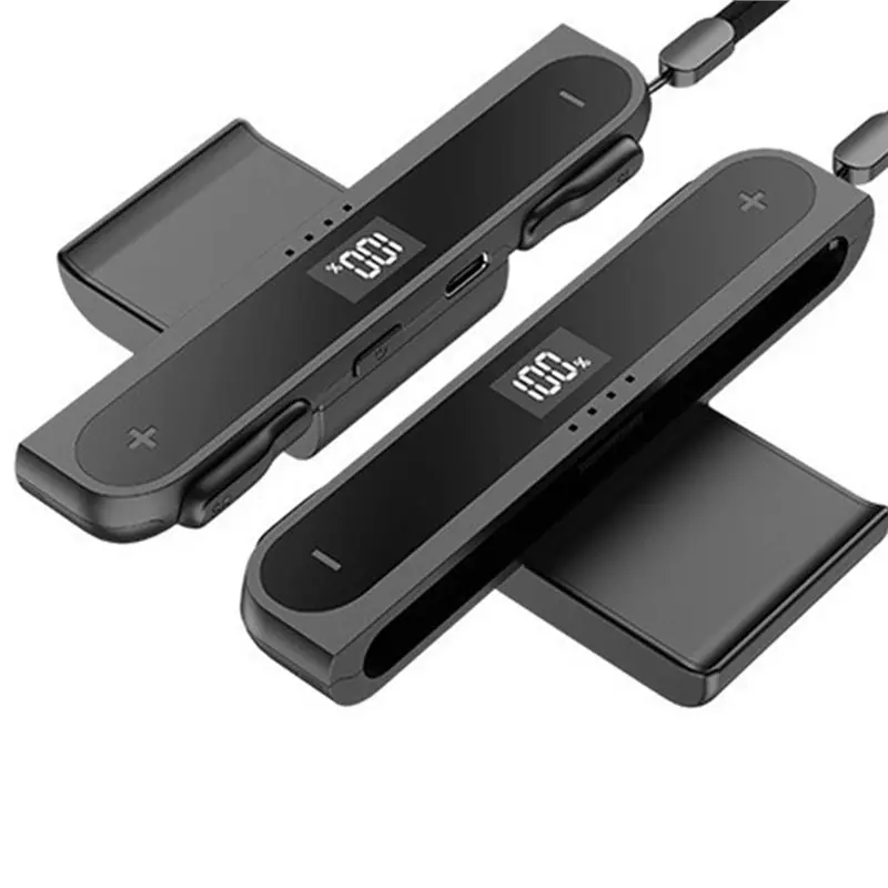 CABE-Charging Performance Is Stable For Switch 2 Left And Right Handles Power Bank Strap And Lanyard Pair For Switch 2 Blue