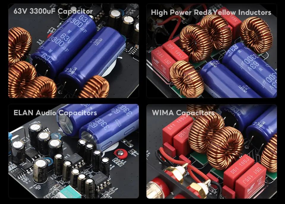 AIYIMA A07 Premium Amplifier TPA3255 Power 300Wx2 Class D Digital Audio Amp HiFi 2 Channel Stereo Sound Hifi Home Amplifiers