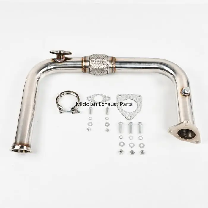 

Exhaust Manifold Pipe for 1999-2013 2.5" GMC Sierra Chevy Silverado Vortec LS V8