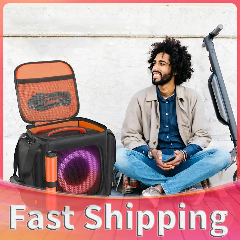 

For JBL Partybox Encore Essential 2 Portable Protective Case Portable Speaker Dust Case Double-Sided Speaker Storage Bag