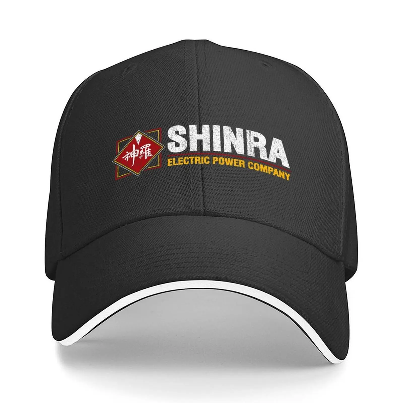

Бейсбольная кепка Shinra Electric Power Company, винтажная тактическая кепка, милая бейсбольная кепка большого размера для мужчин и женщин