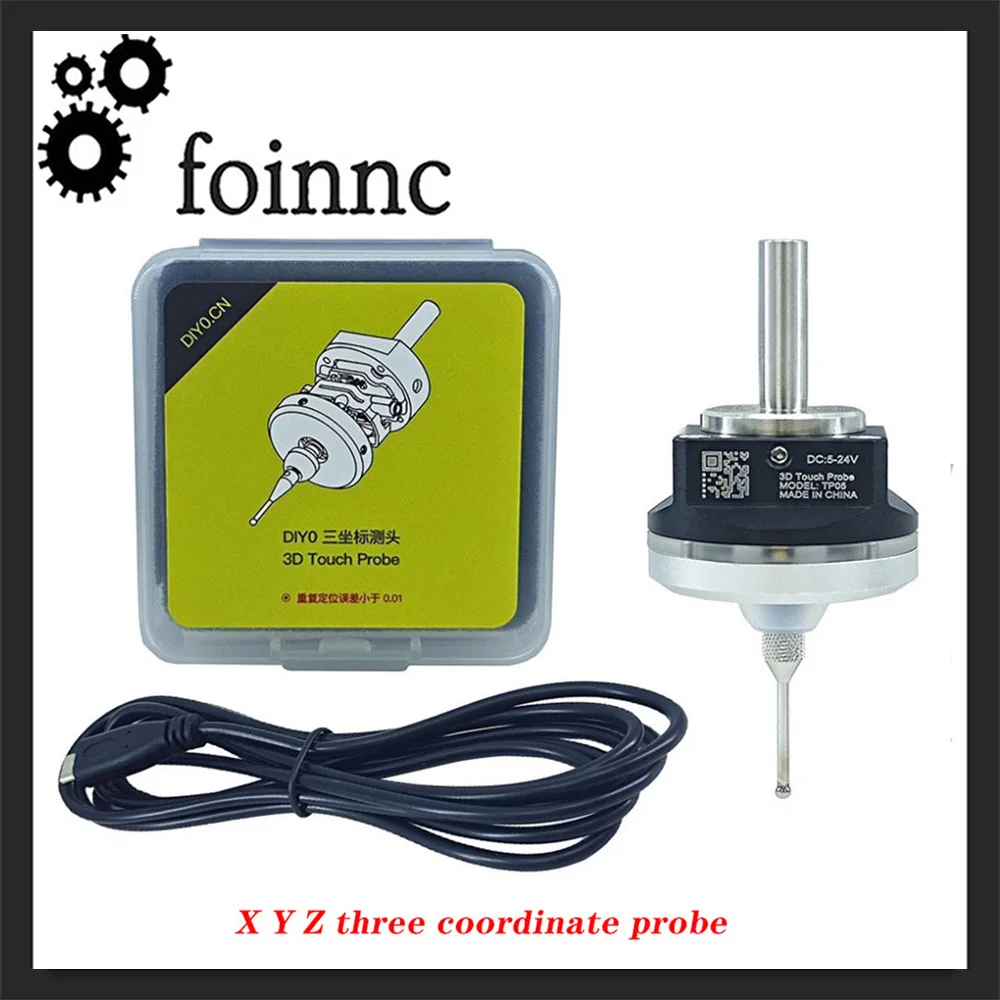 The Latest Cnc V6 Anti-roll 3d Touch Probe Edge Finder Is Used To Find The Desktop Cnc Probe Compatible With Mach3 And Grbl