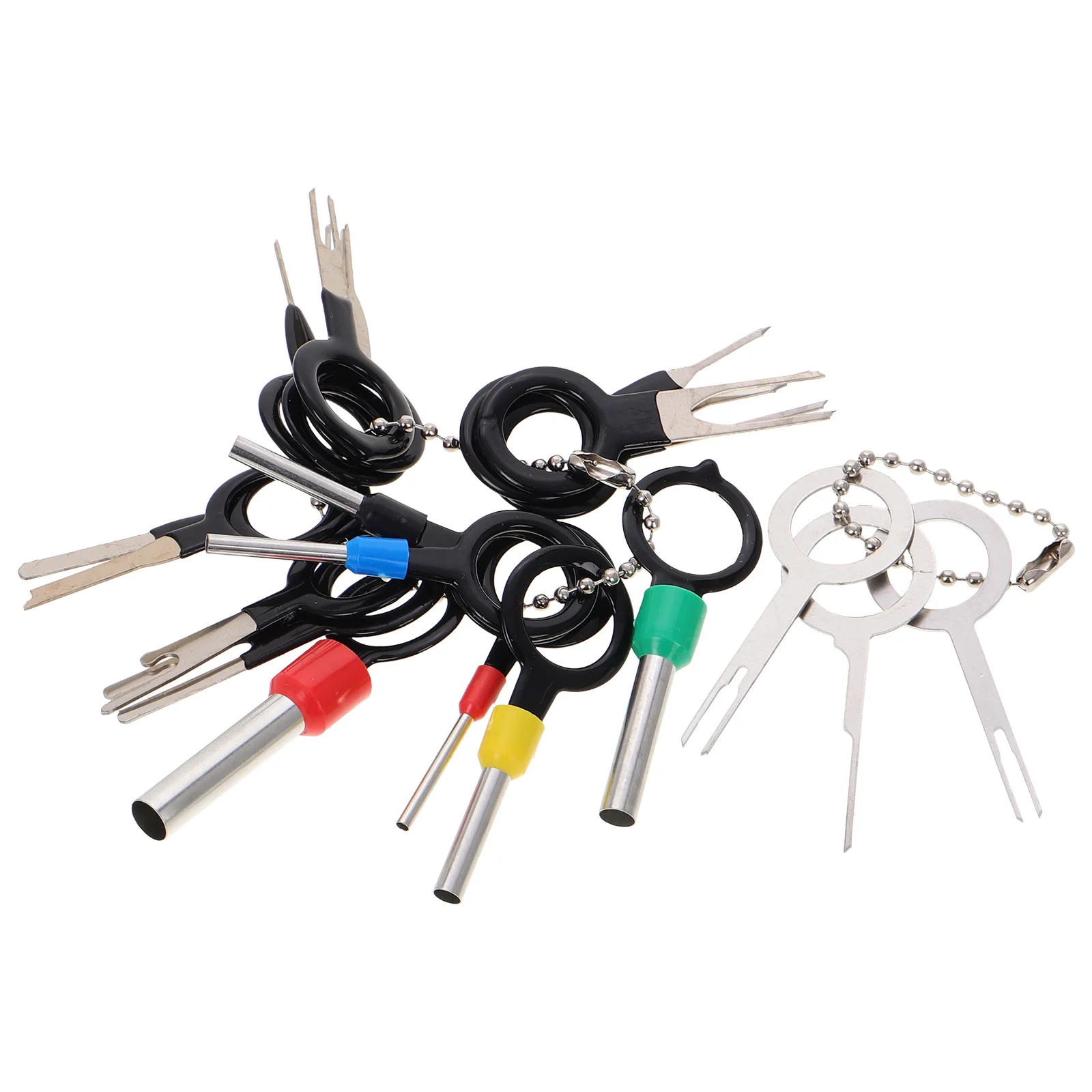 

21Pcs Terminal Removal Tool Depinning Tool Kit Electrical Connector Pin Extractor Automotive Electrical Repair Set