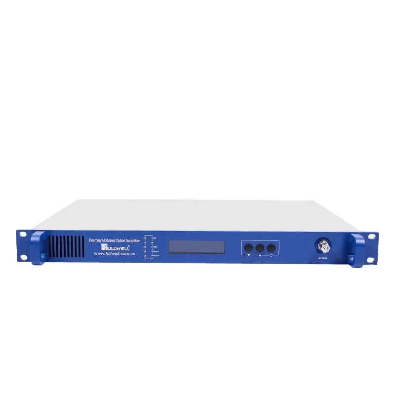 2 output 7/8/9/10 dBm 1550nm CATV  External Modulation CATV Fiber Optical Transmitter