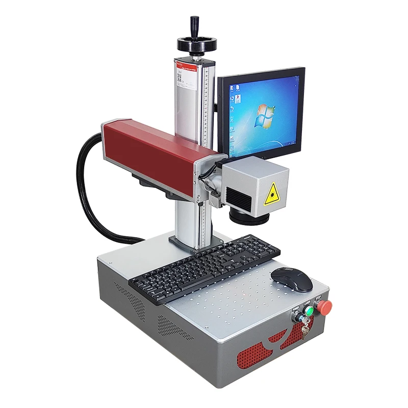 

Portable Fiber CNC Laser Marker/Engraver 20W 30W 50W 60W 100W For Marking Necklaces And Rings Jewelry