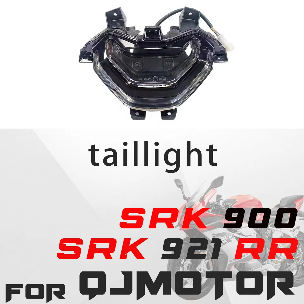 For QJMOTOR SRK921RR Rear Tail Lamp LED Brake Stop Light Motorcycle Rear Signal Light Parts
