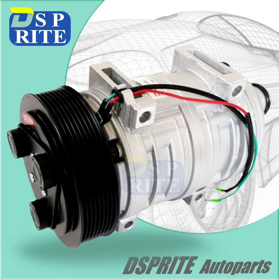 

48847244 43547244 FOR air conditioner compressor Shuttle Bus Numerous Bus Commercial Truck TM-21 TM21 DKS22 Bus 2521562 8pk