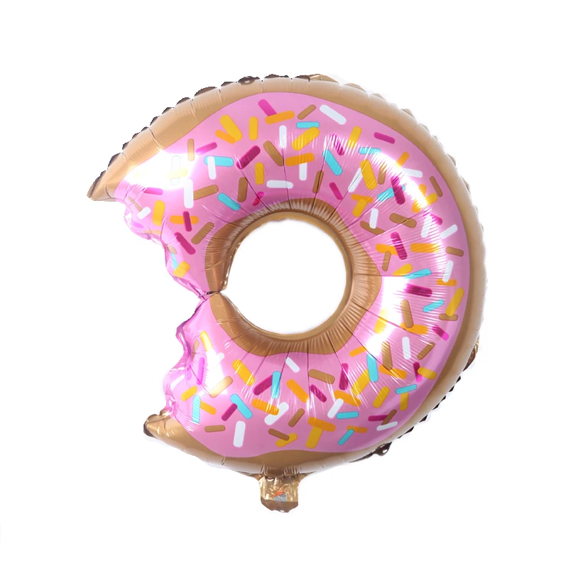 الكعك الملونة احباط بالونات لطيف الحلوى الملونة الآيس كريم بالونات الهيليوم استحمام الطفل حفلة عيد ميلاد زينة الاطفال لعبة دونات #6