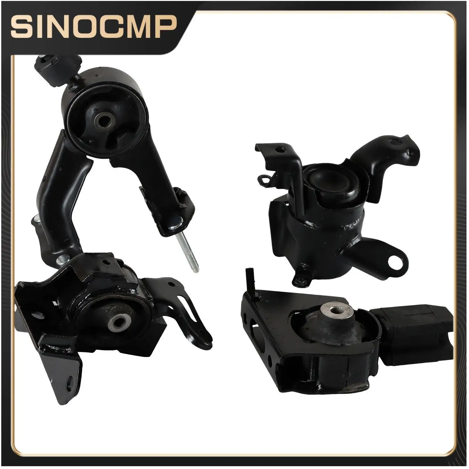 

4PCS Engine Motor & Trans Mounts A42020 A42024 A42026 A42027 For 14-19 Toyota Corolla 1.8L Automobile Engine Parts
