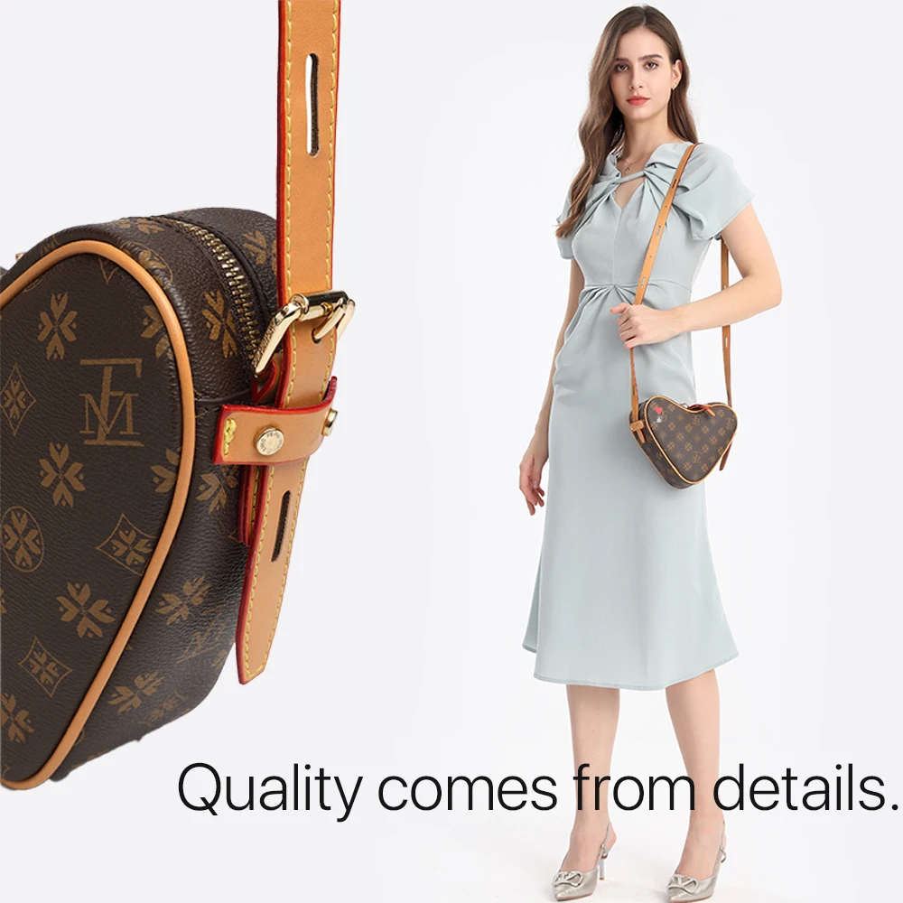 LFMake Heart Shape Purses and Handbags Luxury Designer  Crossbody Bag  Ladies Hand Bags